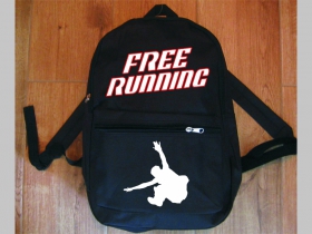 Free Running jednoduchý ľahký ruksak, rozmery pri plnom obsahu cca: 40x27x10cm materiál 100%polyester